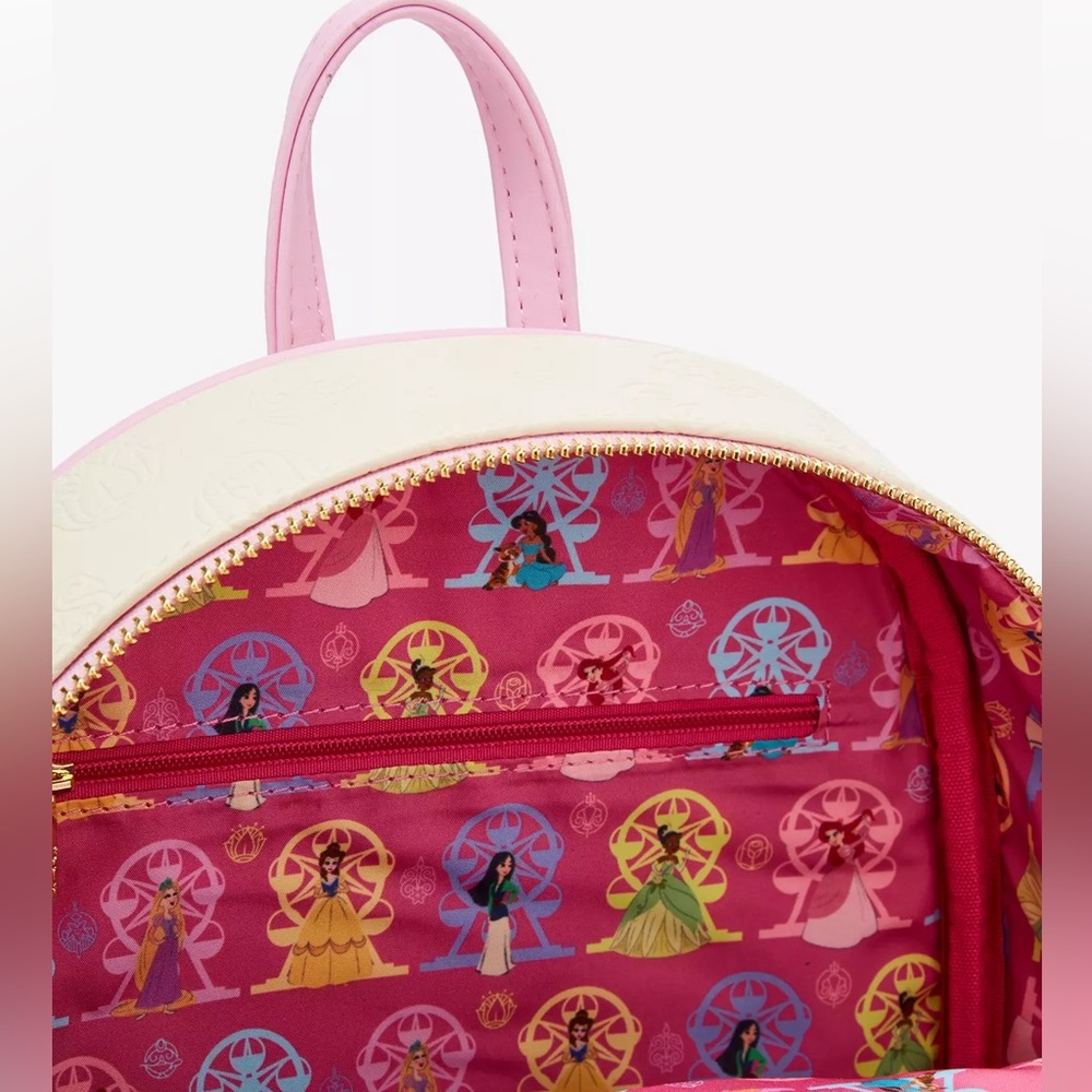 Disney Princess Loungefly Backpack NWT - Picture 3 of 4